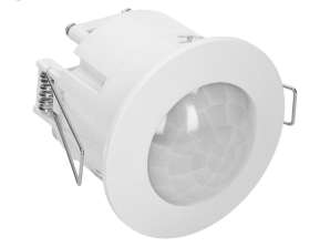 Liiketunnistin 360 astetta. IP20. 1200W sisäkattoihin