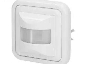 Bewegingssensor. 2&3 draad. 160 graden. IP20. 500W. voor doos