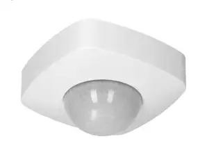 Bewegings- en aanwezigheidssensor 360°. IP20. 2000W. 3 sensoren