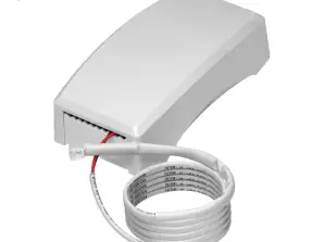 Mikrobølge bevegelsessensor med ekstern skumringssensor. 360 grader.. IP20. 1200W