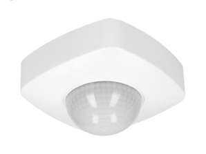 Liike- ja läsnäolosensori 360° IP65. 2000W. 3 anturia