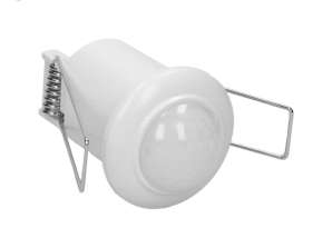Liike- ja läsnäolosensori 360ast. IP20. 300W. ripustettuihin kattoihin. mini