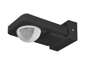 Liiketunnistin 360ast. IP65. 2000W. max. kantama 20m. musta