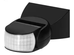 Bevegelsessensor 360°/180° 2 sensorer. IP65. 1200W. svart. TUYA Smart Wi-Fi