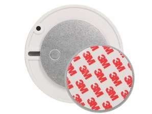 Magnetische montagplaat voor rook-, koolmonoxide- en gasdetectoren