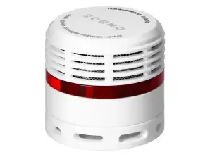 Batteriebetriebener MINI Rauchmelder mit integriertem Akku
