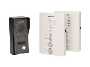 Insteekset voor eengezinswoning met intercom. draadloos. wit. ELUVIO INTERCOM