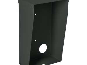 Protective canopy for FOSSA intercoms. Surface-mounted. Black