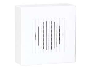 Проводной электронный звонок однотонный RINGIL MINI AC 230V снежно-белый