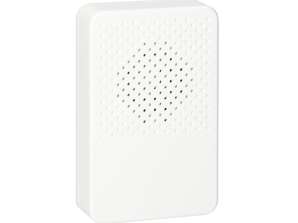Drahtgebundene elektronische Gong LARK MAXI AC. 230V. Weiß