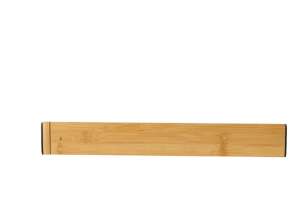 Atvilktņu organizatora bambusa dalītājs regulējams galda piederumu instrumentiem 56cm 1piece