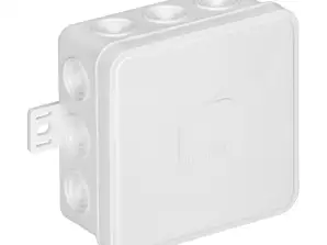 Коробка n/t CLICK. IP54. 12 проходов. 85x85x41 мм. белая