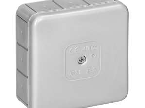 Schalttafel n/t PRO. IP55. 400V. 12 Durchführungen. 85x85x37mm. grau