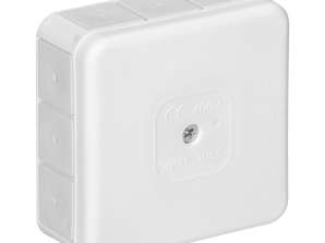 Kaste n/t PRO. IP55. 400V. 12 caurlaidēm. 85x85x37mm. balta