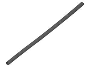 Schrumpfschlauch ?4mm 1m Blister schwarz