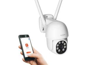 Vrteča zunanja kamera. 4MP. Wi-Fi. spomin. dvoosmerna komunikacija