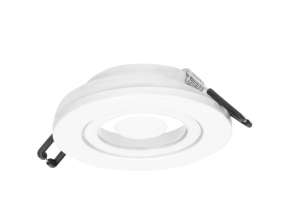 DECORATIEVE RAAM VOOR SPOTLIGHTS MR16/GU10 max 50W rond wit IP44