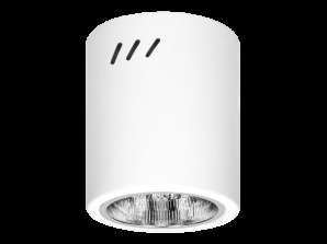 KORIN 13. downlight-tyyppinen valaisin. 60W. E27. teräs. valkoinen