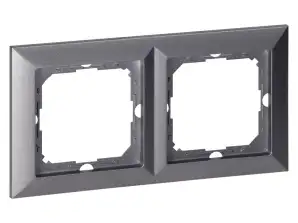 Double frame Pearl. Ra 2P. anthracite