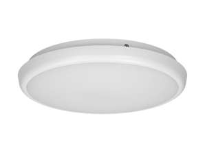 CERS LED 16W. kattovalaisin. 1300lm. IP65. 4000K. maito-polykarbonaatti. valkoinen