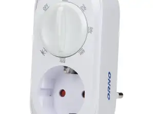 Mechanische timer met schemersensor. Schuko. 16A/230A