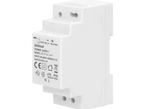Alimentation sur rail DIN 24VDC. 1A. 24W. largeur 2 modules