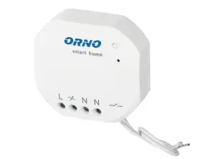 MINI inbouw relais ON/OFF draadloos bestuurd met radio-ontvanger. ORNO Smart Home