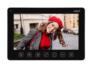 Farb-Video-Monitor ohne Hörgerät. LCD 7