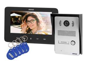 Wireless video intercom set. color. LCD 7