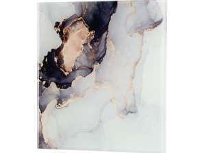 Glasplatte. Universell. Farbton Granit Hochglanz.