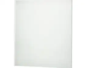 Glasplatte für Ventilatoren und Auslässe. perl-silberfarben