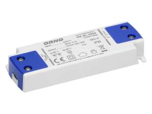 Plakans LED Baro strāvas avots 12VDC 15W. IP20. augstums 16,5mm