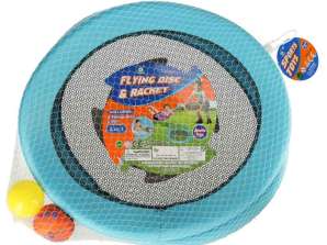 Mesh-Schläger Set mit 2 Bällen und 44-cm-Schlägern