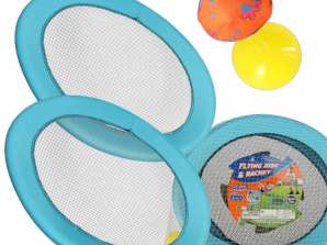 Set di racchette a rete da 2 palline e racchette da 44 cm