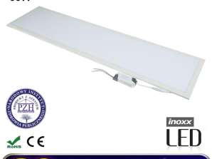 Panneau LED 120x30 36W lampe de plafond slim cassette 6000K froid