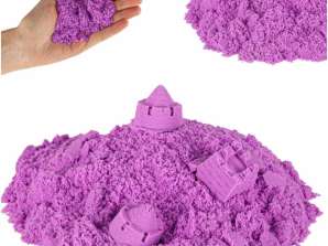 Kinetischer Sand 1 kg in einem violetten Beutel