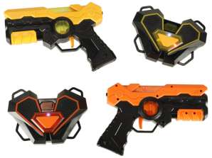 Paintball laserpistol x 2 med infrarødt mål x 2