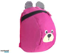 Rucksack für Vorschulkinder Kinderrucksack Teddybär pink
