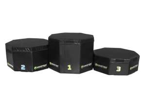 Stupně vítězů - set tréninkových plyo boxů MASTER 30, 45 a 60 cm