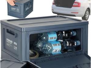 Campingbox Kofferraum Organizer Marineblau