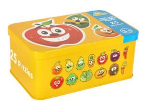 Obst-/Gemüse-Dosenpuzzle 25 Puzzles