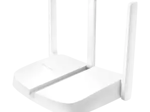 THE MW305R. kablosuz. tek şeritli. 300 Mb/sn. 802.11n/g/b. 3xLAN. 1xWAN. 3 anten / MERCUSYS