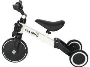Trike Fix Mini Balance Dreirad 3in1 mit Pedalen Weiß