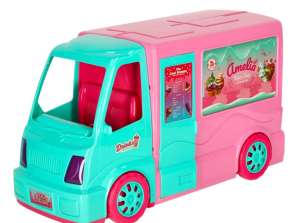 Dukkebil bobil food truck sett 21 stk.