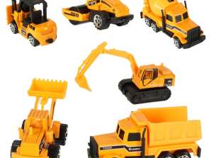 Autobaumaschinen-Set 6-tlg