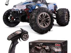 Voiture télécommandée RC Q901 Brushless 1 :16 2 4G 4CH 52km/h Bleu