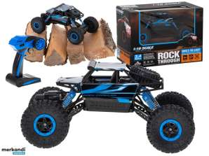 Voiture télécommandée RC Rock Crawler HB 2 4GHz 1 :18 Bleu