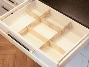 Séparateur organisateur tiroir diviseur 4pcs.
