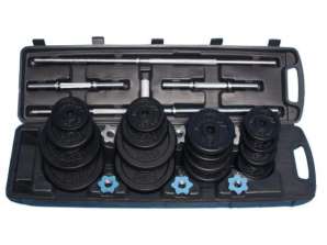 Dumbell Set 50 kg MASTER im AB Koffer
