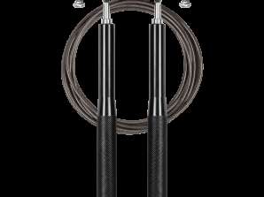 Aluminum Boxing Skipping Rope with Metal Bearing 300cm Adjustable REBEL ACTIVE